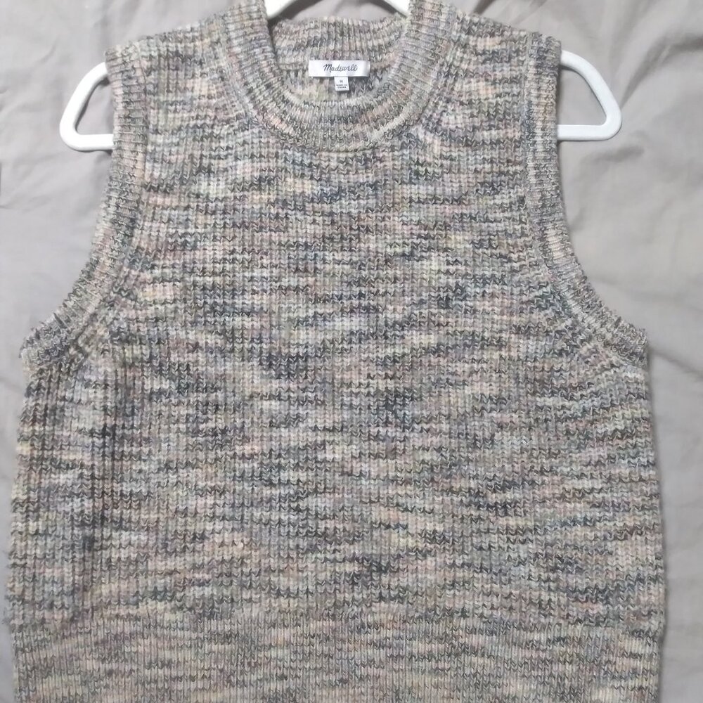Madewell Space-dye sweater vest